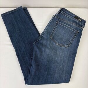 KUT From The Kloth Catherine Boyfriend Mid Rise Jeans Distressed Size 4 (30x29)‎